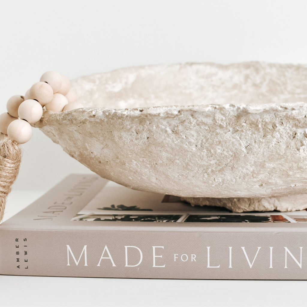 DIY Paper Mâché Bowls  How to Create a Gorgeous Organic Accent Piece