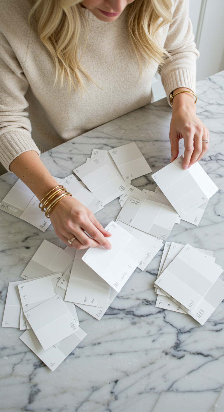 white paint decisions