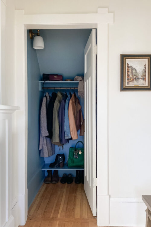 FRONT ENTRYWAY CLOSET REVEAL