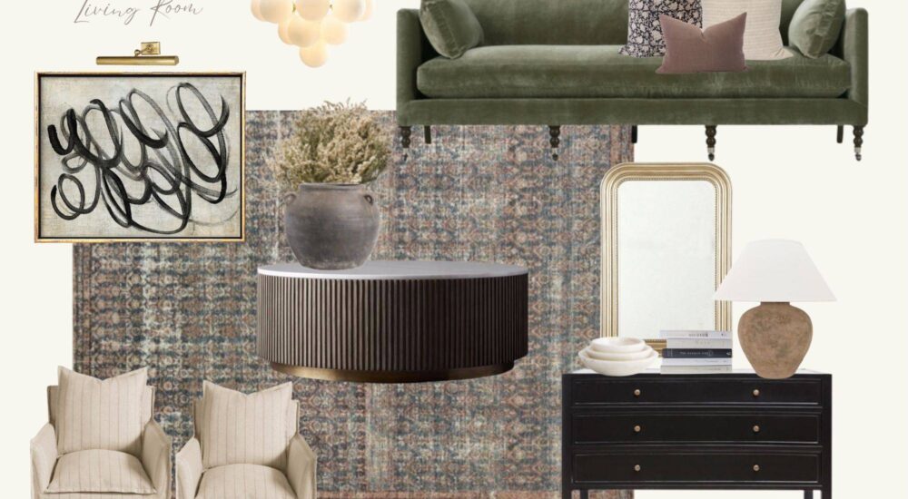 Shop The Look: Modern Traditional Living Room