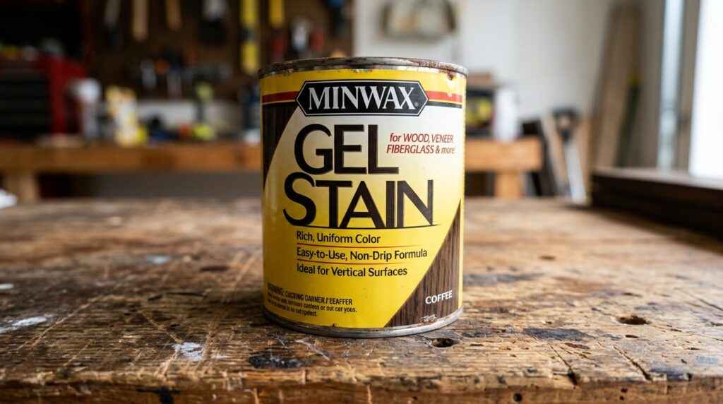 Minwax Gel Stain in Coffee